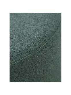 Westwing Collection Pouf rond vert Mara, Ø 37 x haut. 39 cm -furniture Soldes Pouf rond vert Mara 4