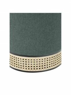 Westwing Collection Pouf rond vert Mara, Ø 37 x haut. 39 cm -furniture Soldes Pouf rond vert Mara 5