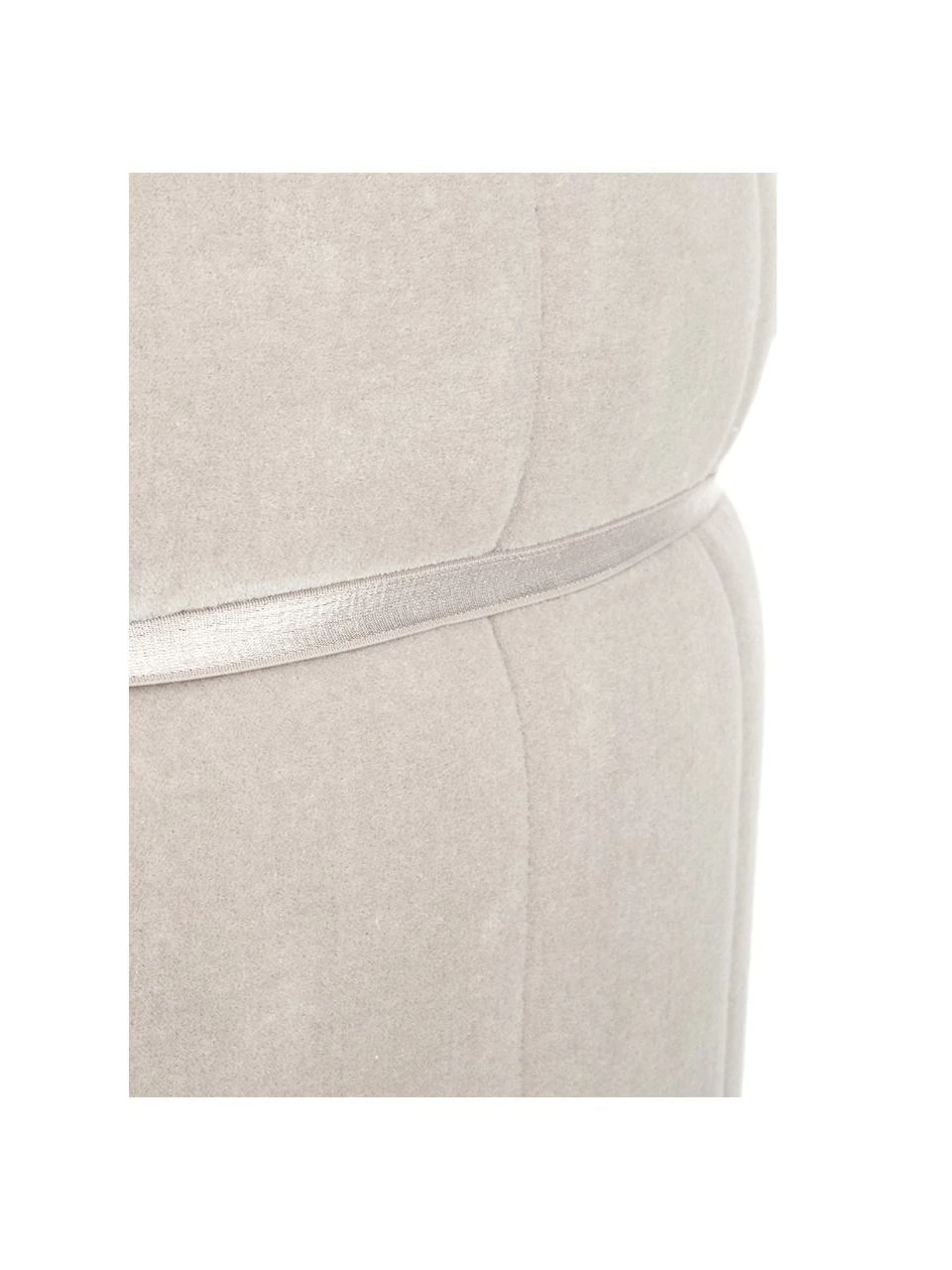 Westwing Collection Pouf velours Birdie, Ø 51 x haut. 38 cm 6 Westwing Collection Pouf velours Birdie, Ø 51 x haut. 38 cm – Image 6