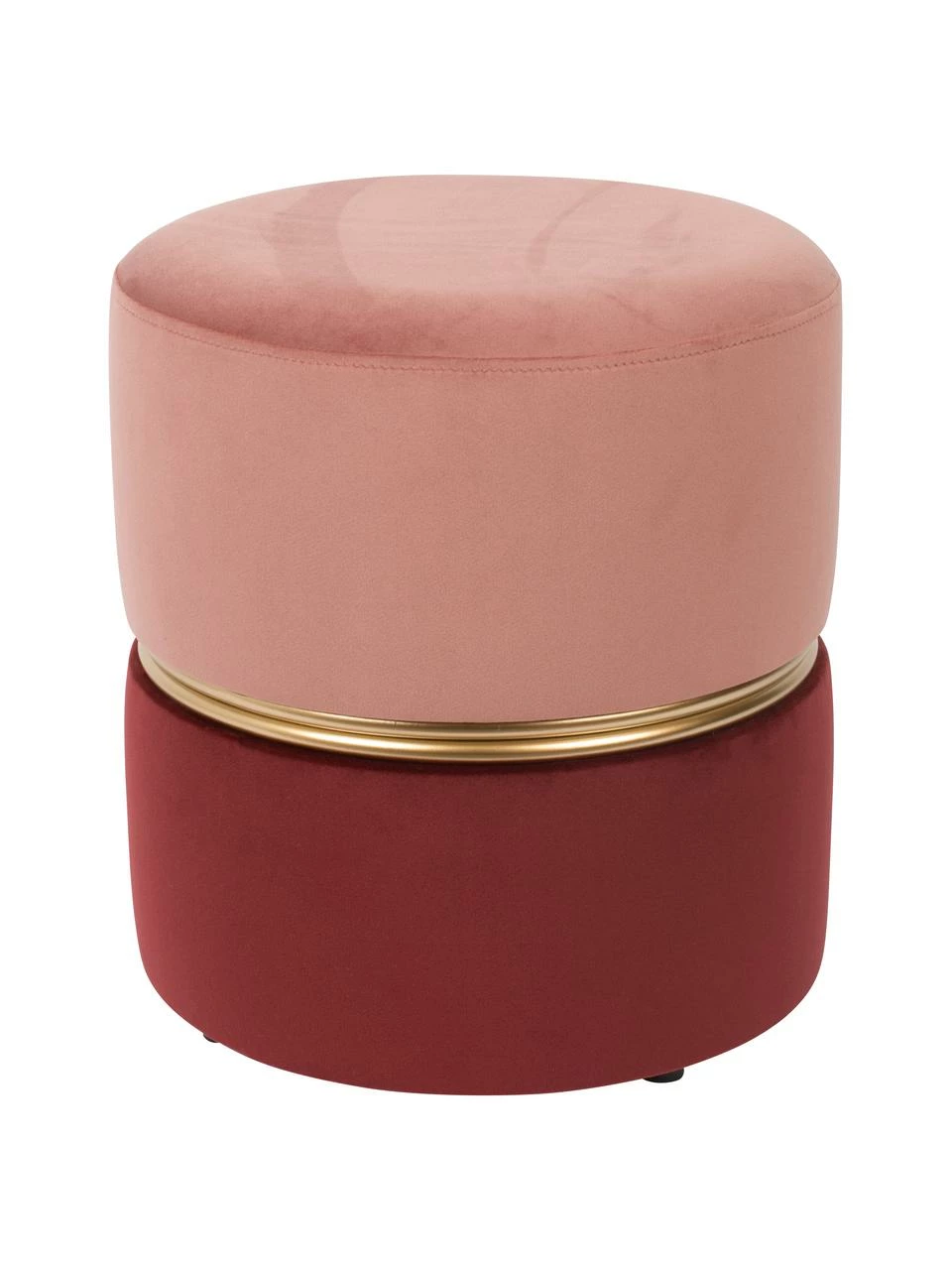 Pouf velours Bubbly, Ø 35 x haut. 39 cm 1 Pouf velours Bubbly, Ø 35 x haut. 39 cm