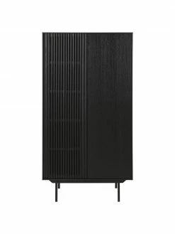 Rangement à façade nervurée Mojo, larg. 80 x haut. 150 cm