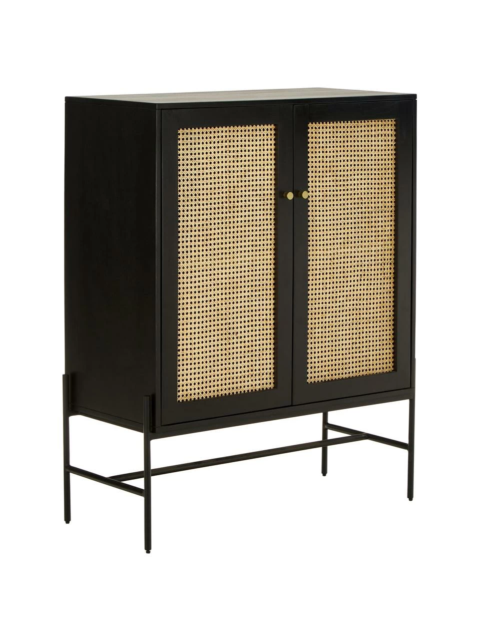 Westwing Collection Rangement avec cannage Vienna, larg. 100 x haut. 120 cm 1 Westwing Collection Rangement avec cannage Vienna, larg. 100 x haut. 120 cm