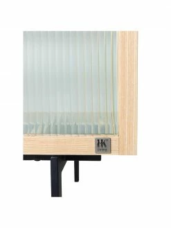 HKliving Rangement avec portes coulissantes Oli, larg. 80 x haut. 89 cm -furniture Soldes Rangement avec portes coulissantes Oli 5