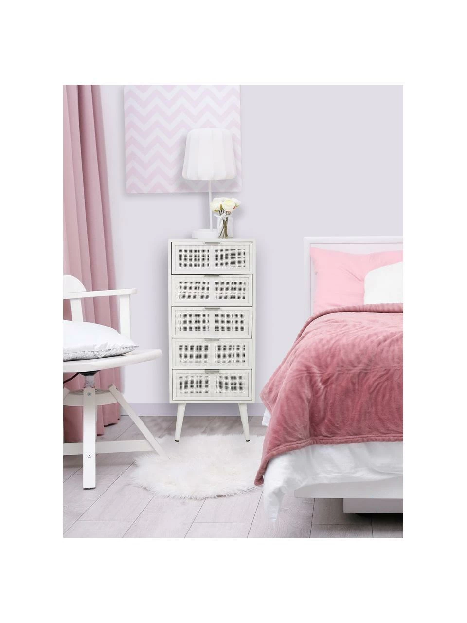 Rangement rustique Cayetana, larg. 42 x haut. 101 cmSeulement 1 produit disponible 2 Rangement rustique Cayetana, larg. 42 x haut. 101 cmSeulement 1 produit disponible – Image 2