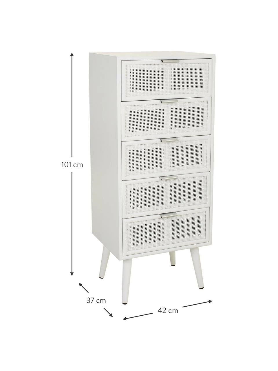 Rangement rustique Cayetana, larg. 42 x haut. 101 cmSeulement 1 produit disponible 3 Rangement rustique Cayetana, larg. 42 x haut. 101 cmSeulement 1 produit disponible – Image 3