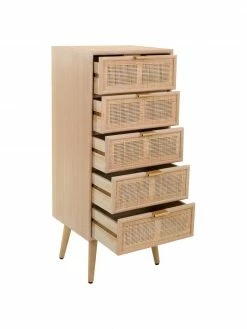 Rangement rustique Cayetana, larg. 42 x haut. 101 cm -furniture Soldes Rangement rustique Cayetana 4
