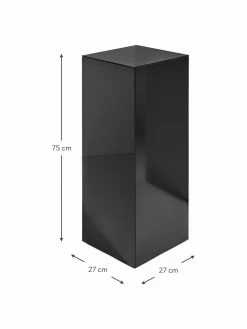 Socle décoratif à surface réfléchissante Pop, larg. 27 x haut. 75 cm -furniture Soldes Socle decoratif a surface reflechissante Pop 7
