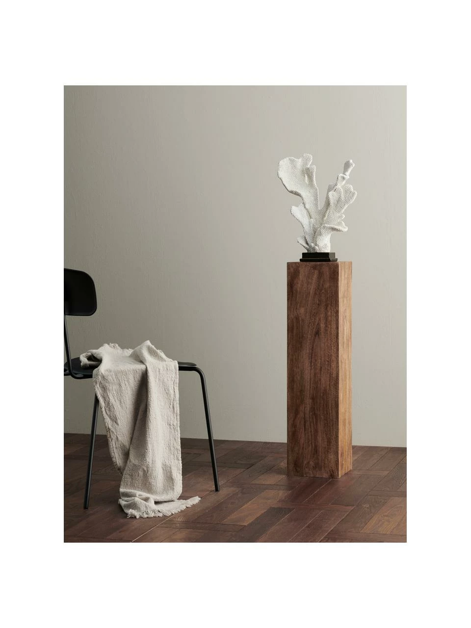 Socle décoratif bois de manguier Like, larg. 20 x haut. 110 cm 2 Socle décoratif bois de manguier Like, larg. 20 x haut. 110 cm – Image 2