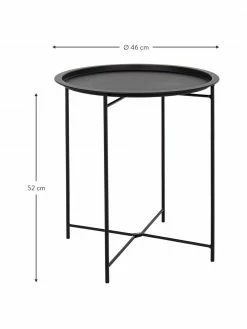 Bizzotto Table avec plateau amovible rouge en métal rouge Sangro, Ø 46 x haut. 52 cm 7 Bizzotto Table avec plateau amovible rouge en métal rouge Sangro, Ø 46 x haut. 52 cm -furniture Soldes Table avec plateau amovible rouge en metal rouge Sangro 2