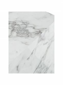 Westwing Collection Table basse aspect marbre Lesley, larg. 90 x prof. 50 cm -furniture Soldes Table basse aspect marbre Lesley 11