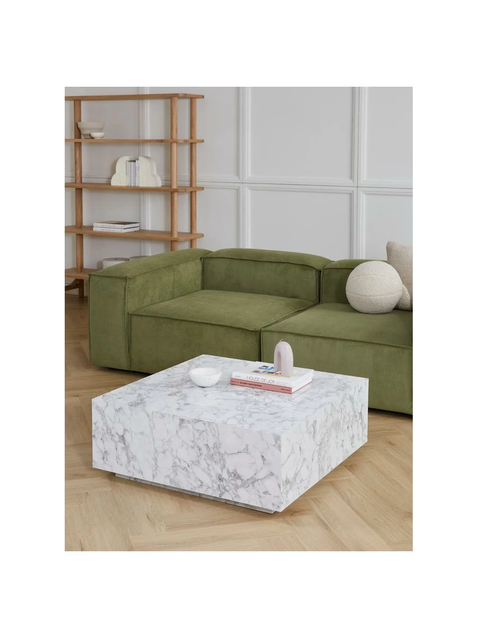 Westwing Collection Table basse aspect marbre Lesley, larg. 90 x haut. 35 cm 4 Westwing Collection Table basse aspect marbre Lesley, larg. 90 x haut. 35 cm – Image 4