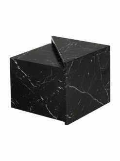 Westwing Collection Table basse aspect marbre Vilma, 2 élém., Lot de différentes tailles -furniture Soldes Table basse aspect marbre Vilma 2 elem 11