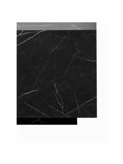 Westwing Collection Table basse aspect travertin Lesley, larg. 90 x haut. 35 cm -furniture Soldes Table basse aspect travertin Lesley 17