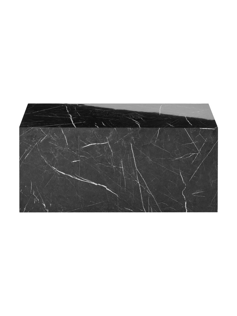 Westwing Collection Table basse aspect travertin Lesley, larg. 90 x prof. 50 cm 5 Westwing Collection Table basse aspect travertin Lesley, larg. 90 x prof. 50 cm – Image 5