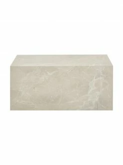 Westwing Collection Table basse aspect travertin Lesley, larg. 90 x haut. 40 cm 9 Westwing Collection Table basse aspect travertin Lesley, larg. 90 x haut. 40 cm -furniture Soldes Table basse aspect travertin Lesley 3