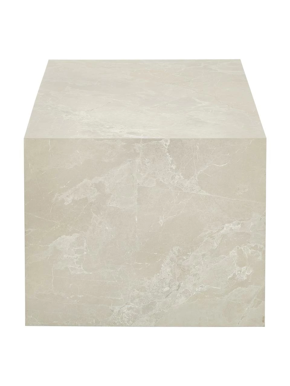 Westwing Collection Table basse aspect travertin Lesley, larg. 90 x haut. 40 cm 5 Westwing Collection Table basse aspect travertin Lesley, larg. 90 x haut. 40 cm – Image 5