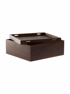 Table basse avec rangement Graham, larg. 80 x haut. 28 cm -furniture Soldes Table basse avec rangement Graham 2