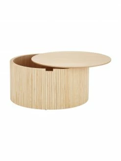 Westwing Collection Table basse avec rangement Nele, Ø 70 x haut. 36 cm 9 Westwing Collection Table basse avec rangement Nele, Ø 70 x haut. 36 cm -furniture Soldes Table basse avec rangement Nele 3