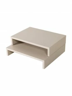 HKliving Table basse bois Sungkai Plateau, larg. 62 x prof. 43 cm -furniture Soldes Table basse bois Sungkai Plateau 4