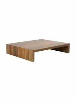 HKliving Table basse bois Sungkai Plateau, larg. 62 x prof. 53 cm