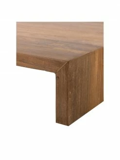 HKliving Table basse bois Sungkai Plateau, larg. 62 x prof. 53 cm 8 HKliving Table basse bois Sungkai Plateau, larg. 62 x prof. 53 cm -furniture Soldes Table basse bois Sungkai Plateau 9