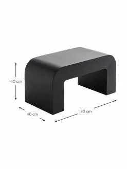 Table basse bois de manguier noir Lucie, larg. 80 x haut. 40 cm 7 Table basse bois de manguier noir Lucie, larg. 80 x haut. 40 cm -furniture Soldes Table basse bois de manguier noir Lucie 2