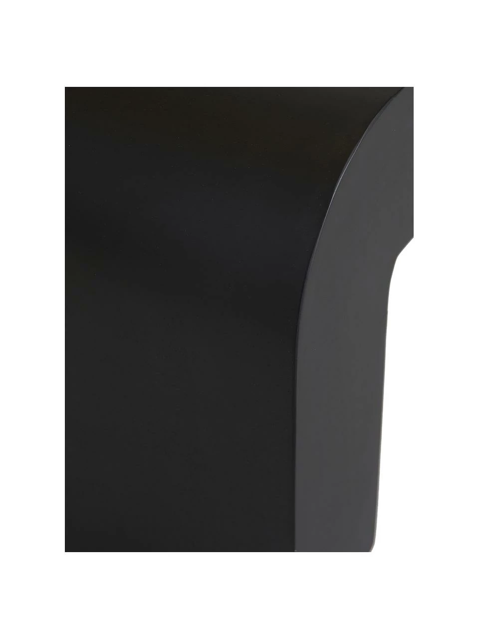 Table basse bois de manguier noir Lucie, larg. 80 x haut. 40 cm 4 Table basse bois de manguier noir Lucie, larg. 80 x haut. 40 cm – Image 4
