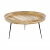 Mater Table basse design en manguier Bowl Table, Ø 75 x haut. 38 cmDisponibilité limitée