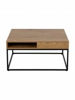 Table basse en bois Willford, larg. 80 x haut. 40 cmSeulement 1 produit disponible -furniture Soldes Table basse en bois Willford 2