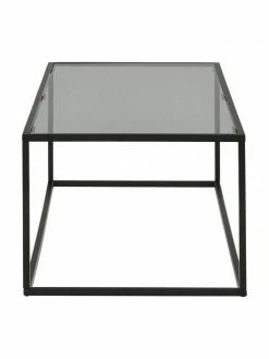 Westwing Collection Table basse en verre Maya, larg. 110 x haut. 36 cm -furniture Soldes Table basse en verre Maya 16