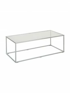 Westwing Collection Table basse en verre Maya, larg. 110 x haut. 36 cm