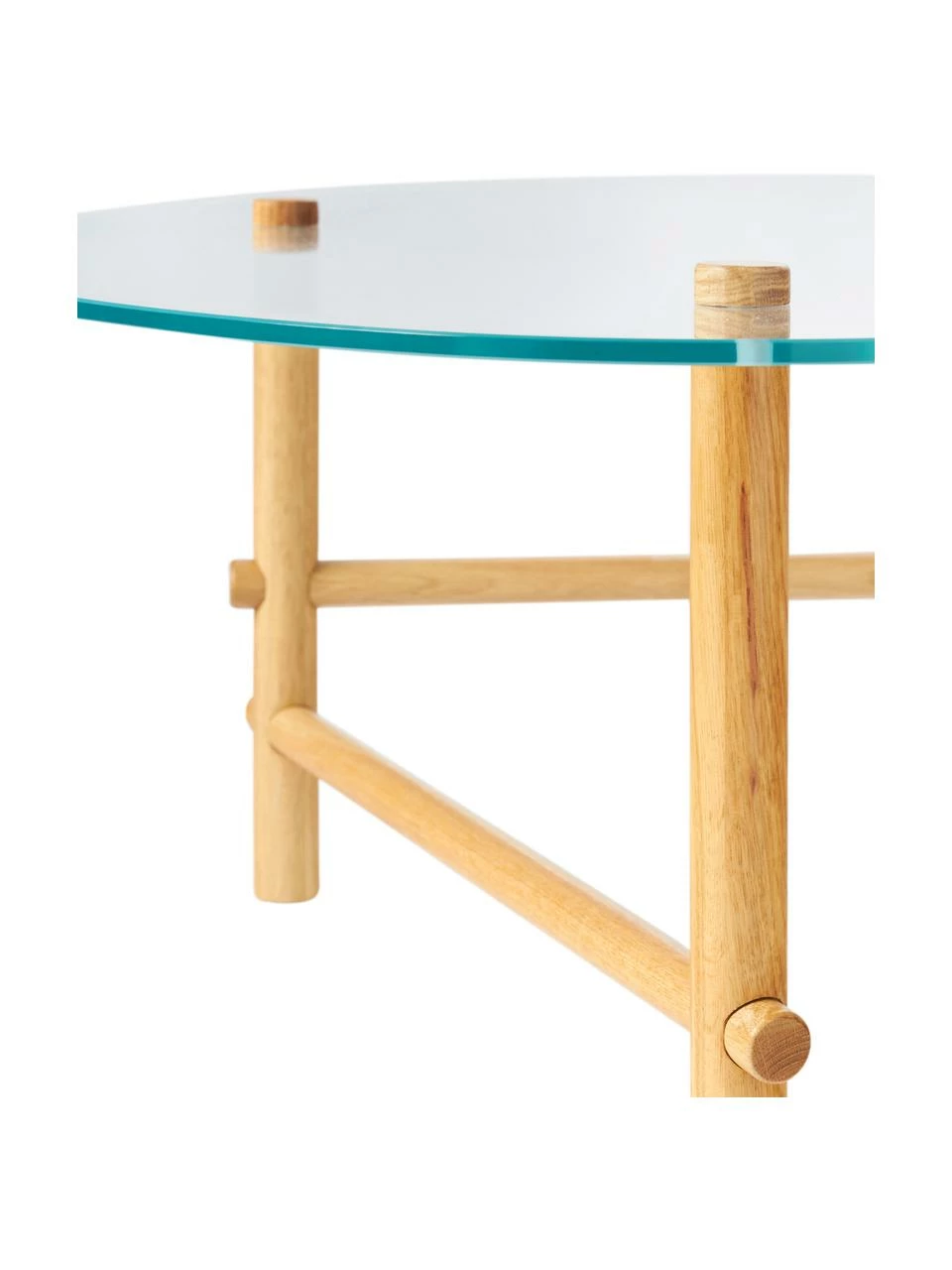 Westwing Collection Table basse en verre forme organique Pond, larg. 114 x haut. 33 cm 6 Westwing Collection Table basse en verre forme organique Pond, larg. 114 x haut. 33 cm – Image 6