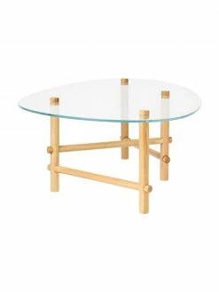 Westwing Collection Table basse en verre forme organique Pond, larg. 114 x haut. 33 cm 9 Westwing Collection Table basse en verre forme organique Pond, larg. 114 x haut. 33 cm -furniture Soldes Table basse en verre forme organique Pond 9
