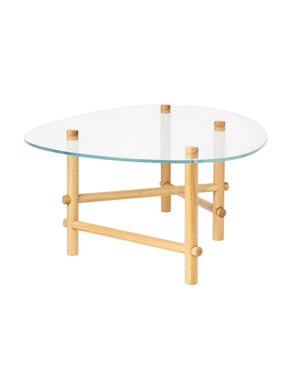 Westwing Collection Table basse en verre forme organique Pond, larg. 114 x haut. 33 cm 4 Westwing Collection Table basse en verre forme organique Pond, larg. 114 x haut. 33 cm – Image 4