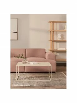 Westwing Collection Table basse industrielle en métal beige Neptun, larg. 90 x haut. 40 cm -furniture Soldes Table basse industrielle en metal beige Neptun 4