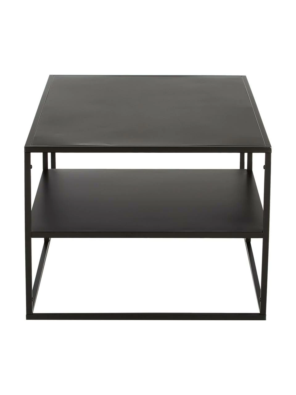 Westwing Collection Table basse industrielle en métal noir Neptun, larg. 90 x haut. 45 cm 5 Westwing Collection Table basse industrielle en métal noir Neptun, larg. 90 x haut. 45 cm – Image 5