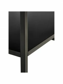 Westwing Collection Table basse industrielle en métal noir Neptun, larg. 90 x haut. 45 cm 11 Westwing Collection Table basse industrielle en métal noir Neptun, larg. 90 x haut. 45 cm -furniture Soldes Table basse industrielle en metal noir Neptun 11