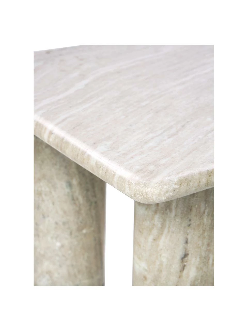 Westwing Collection Table basse marbre Mabel, larg. 100 x haut. 35 cm 5 Westwing Collection Table basse marbre Mabel, larg. 100 x haut. 35 cm – Image 5