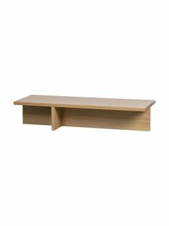 Vtwonen Table basse moderne Angle, larg. 135 x haut. 27 cm