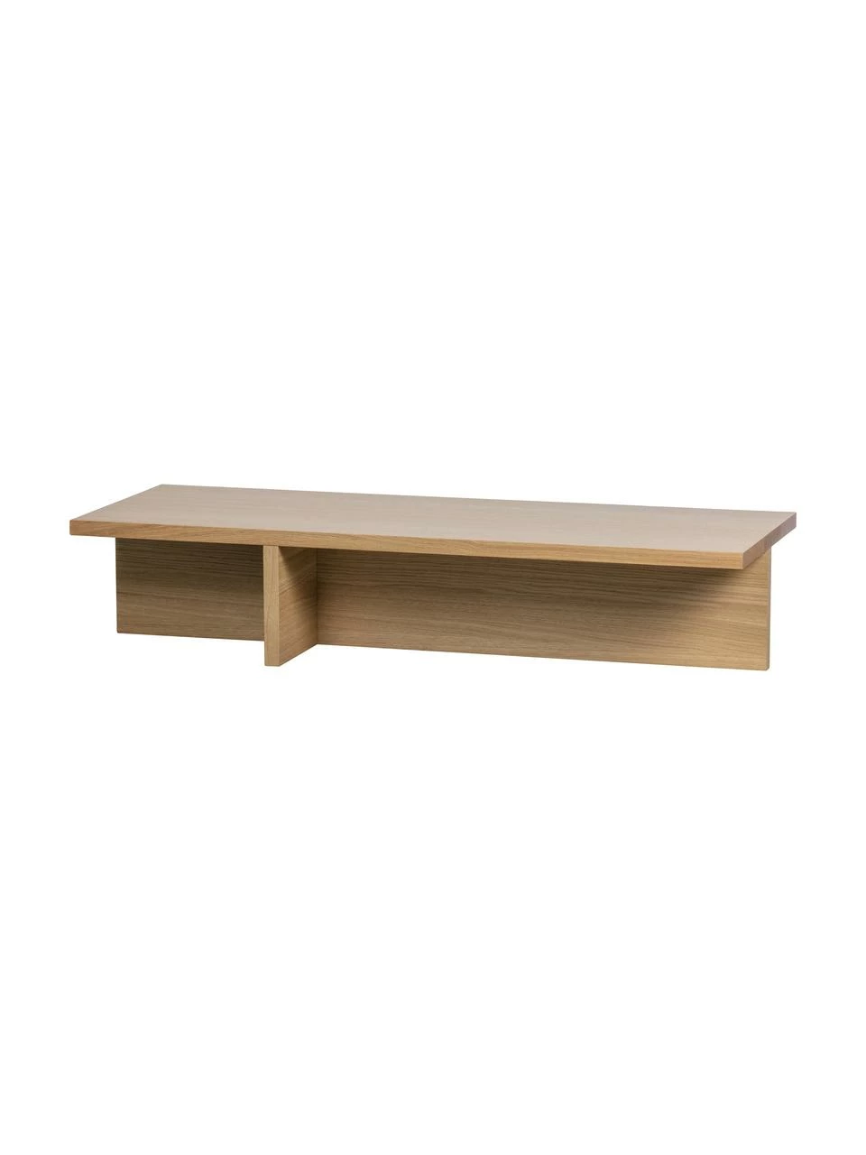 Vtwonen Table basse moderne Angle, larg. 135 x haut. 27 cm 1 Vtwonen Table basse moderne Angle, larg. 135 x haut. 27 cm