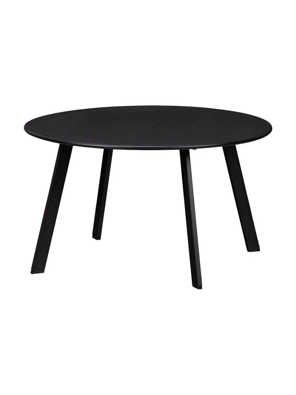 Table basse noire de jardin Fer, Ø 70 x haut. 40 cm 1 Table basse noire de jardin Fer, Ø 70 x haut. 40 cm