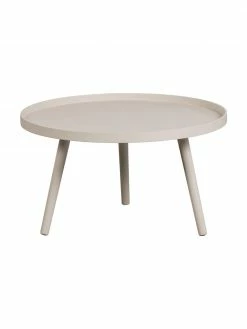 Table basse ronde bois beige Mesa, Ø 60 x haut. 34 cm