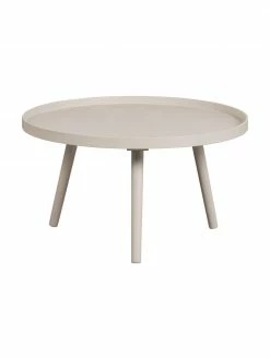 Table basse ronde bois beige Mesa, Ø 60 x haut. 34 cm -furniture Soldes Table basse ronde bois beige Mesa 3