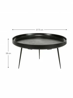 Mater Table basse ronde design Bowl, Ø 75 x haut. 38 cm 9 Mater Table basse ronde design Bowl, Ø 75 x haut. 38 cm -furniture Soldes Table basse ronde design Bowl 3
