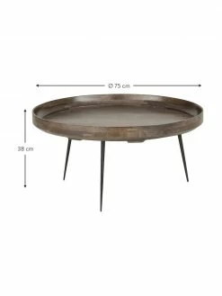 Mater Table basse ronde design Bowl, Ø 75 x haut. 38 cmDisponibilité limitée -furniture Soldes Table basse ronde design Bowl 9