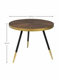 Table basse ronde en bois Denise, Ø 61 x haut. 40 cm 8 Table basse ronde en bois Denise, Ø 61 x haut. 40 cm -furniture Soldes Table basse ronde en bois Denise 2