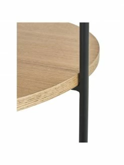 Westwing Collection Table basse ronde en bois avec rangement Renee, Ø 69 x haut. 39 cm 10 Westwing Collection Table basse ronde en bois avec rangement Renee, Ø 69 x haut. 39 cm -furniture Soldes Table basse ronde en bois avec rangement Renee 4