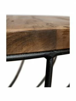 Table basse ronde en teck Sixtine, Ø 60 x haut. 35 cm -furniture Soldes Table basse ronde en teck Sixtine 5