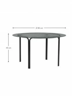Hübsch Table basse ronde en verre Orbit, Ø 80 x haut. 45 cm -furniture Soldes Table basse ronde en verre Orbit 2