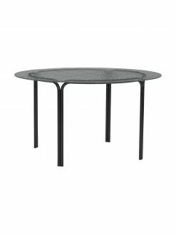 Hübsch Table basse ronde en verre Orbit, Ø 80 x haut. 45 cm